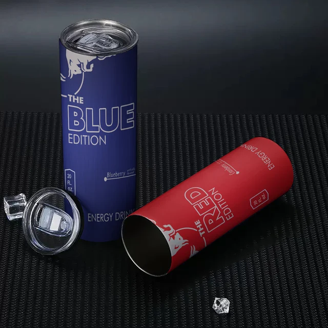 20OZ Coconut Berry Energy Drink Insulated Tumblers Double Wall Stainless Steel keep Cold /Hot Water bottle with Straw leak-proof 5