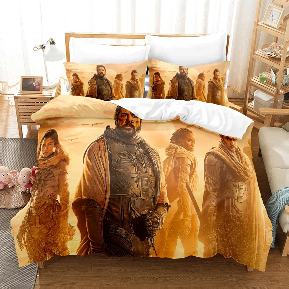 Dune Bedding Set Single Twin Full Queen King Size Desert Bed Set Aldult Kid Bedroom Duvet cover Sets 3D Print 014
