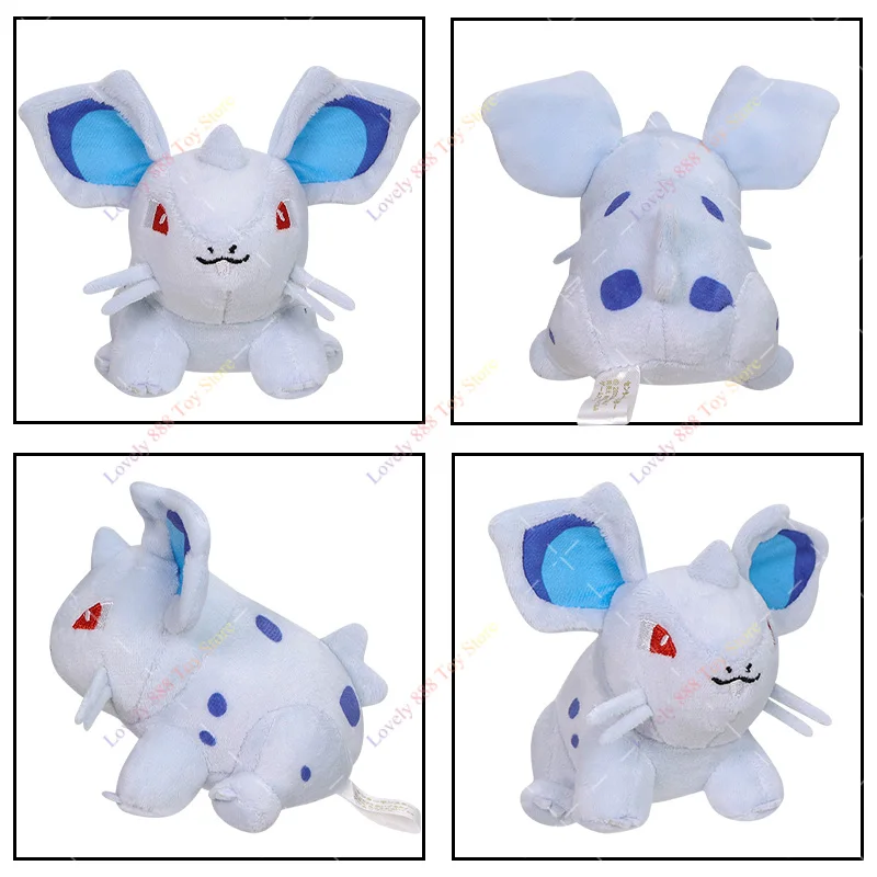 Pokemon Plush Toys Scizor Nidoran Wooper Kangaskhan Minun Plusle Soft Stuffed Peluche Dolls Funny Birthday Gifts