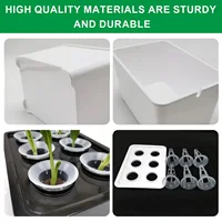 Gardening Nursery Pots Indoor Hydroponics Grower Kit Universal Hydroponic System Planting Container Gifts 3