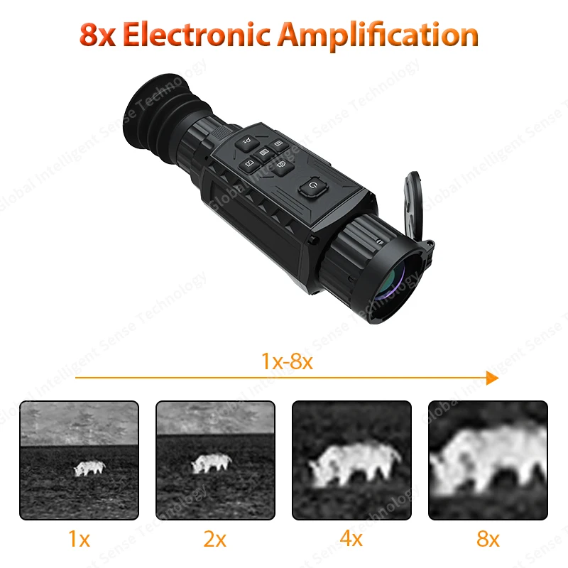 TR43-35 Thermal Imaging Scope Monocular Handheld Thermal Sighting Imaging riflescope for Wild Boar Wolf Rabbit Hunting