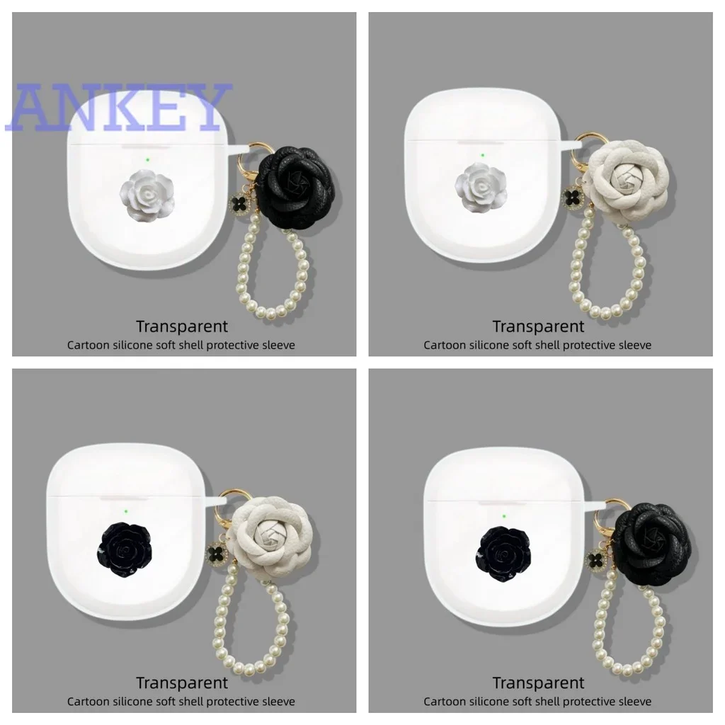 Custodia Per Bose Quietcomfort Ultra Auricolari Cover Trasparente Custodia In Silicone Per Auricolari Camelia Cuffie Protettive Morbide