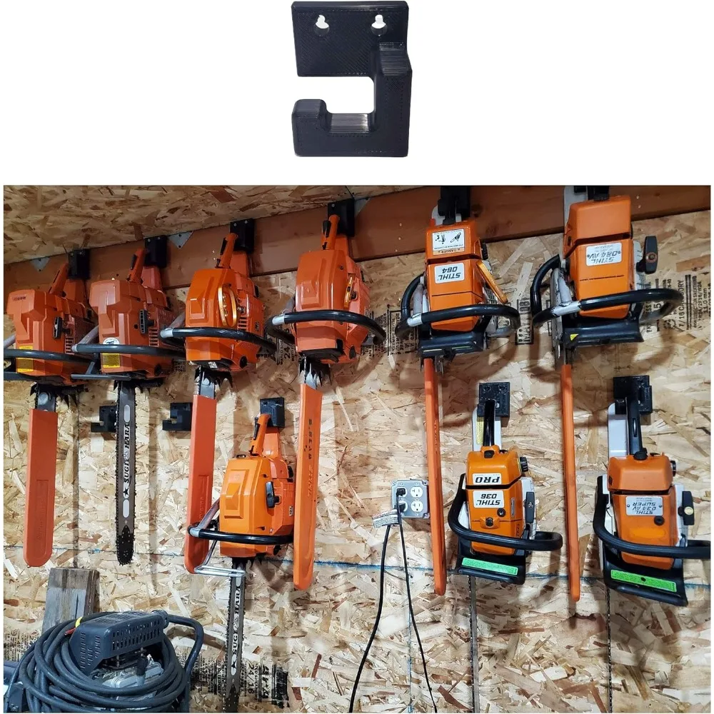 Electric Saw Wall Installation Bracket Hook Low Profile Chainsaw Wall Hanger saw wall hanger