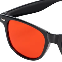 1 pièces cadre noir rouge bleu vert lunettes 3D pour dimensionnel anaglyphe TV film DVD jeu et pour amblyopie formation lunettes 5