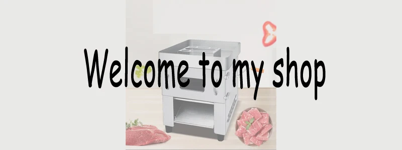 Description Picture 2 of itemElectric Meat Cutter, Commercial Stainless Steel Automatic Vegetable Cutter, Small Household Appliance