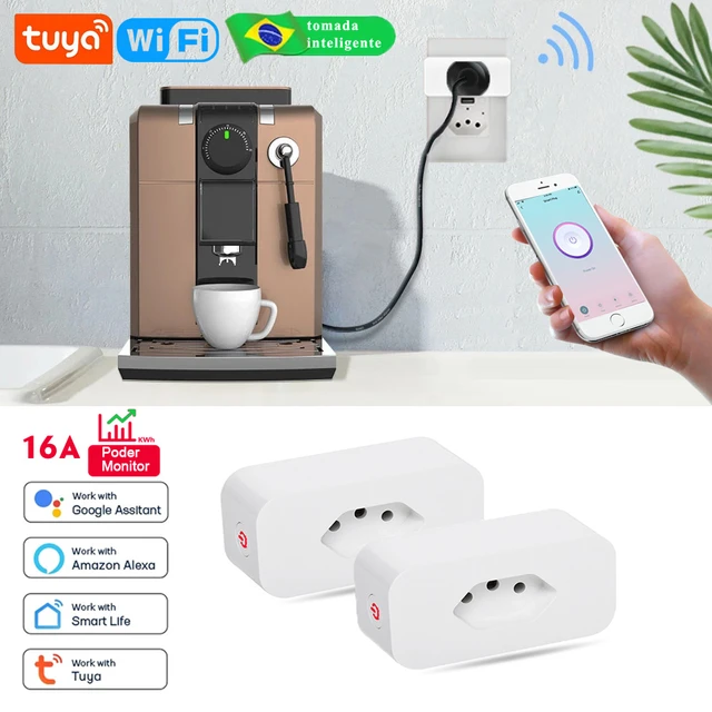 Switch Plug Alexa Smart Brazil  Wifi Power Socket Smart Alexa - Wifi Smart  Socket - Aliexpress