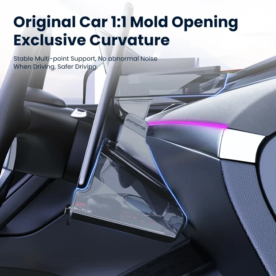 WEIPIN 3Pcs 2024 New Version Center Console Organizer Tray Compatible For Tesla - View #10