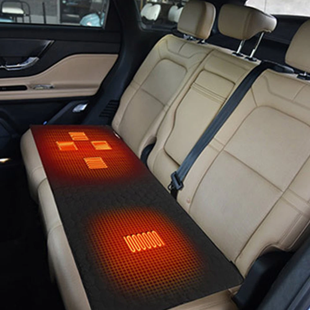 USB Heating Sleeping Mat Camping Heated Sleeping Mattress Heated Sleeping Bag Pad Camping Warming Mattress Camping Accessories