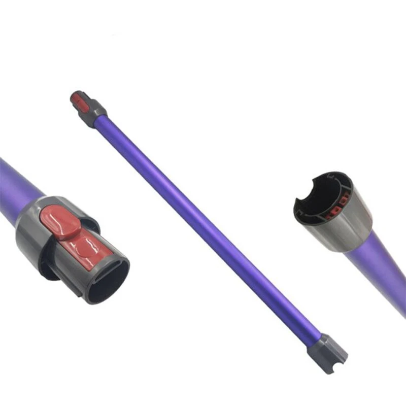 

1PCS Telescopic Extension Rod for Dyson V7 V8 V10 V11 Straight Pipe Metal Extension Bar Handheld Wand Tube,Purple