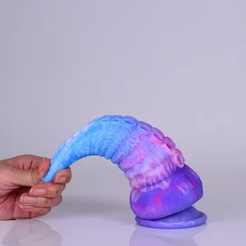 Huge Realistic Dildo Tentacle Big Thick Dildo Silicone Anal Plug Monster Dildo With Suction Cup Adult Sex Toy For Viginal Couple 5