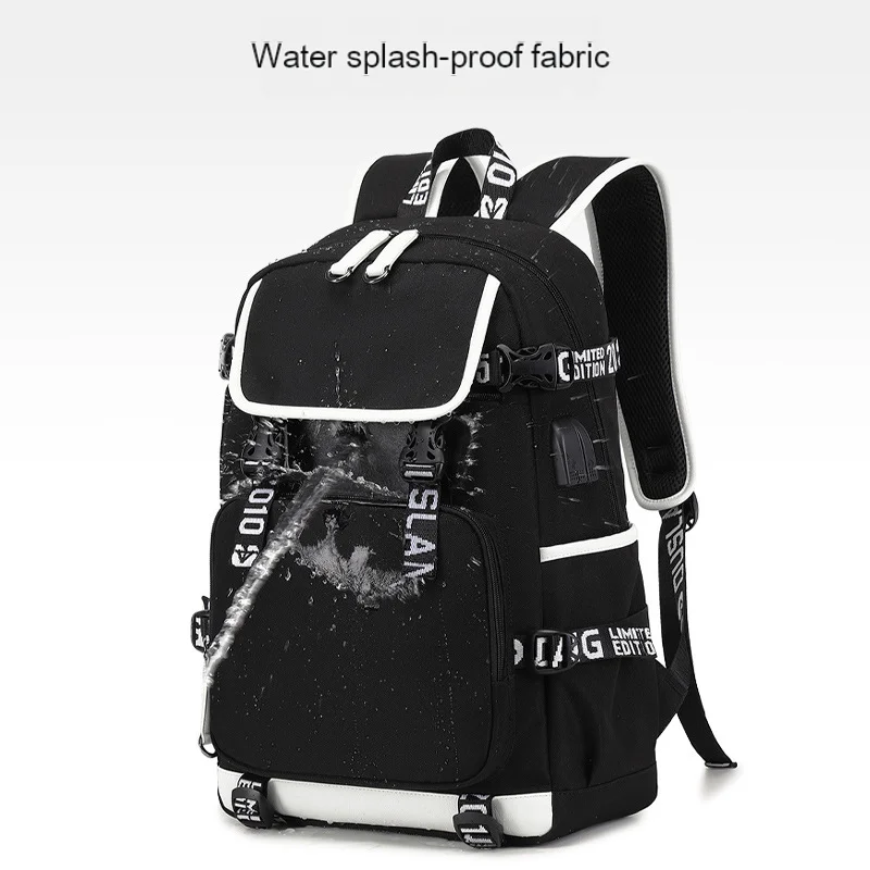 Trendy Men's Waterproof Sports Bag Women's Backpack Multifunctional Travel School Bag Computer Bag High-end Casual Backpack