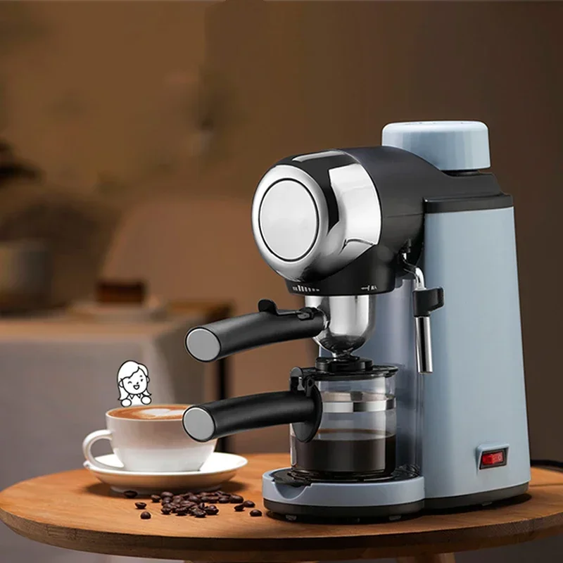 Coffee maker Small Semi-automatic Italian Type on The Spot Grinding Mini Milk Foaming Machine Integrated Intelligence 5