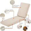 Montlake FadeSafe Water-Resistant 80 x 26 x 3 Inch Patio Chaise Lounge Cushion, Antique Beige, Patio Cushion 4