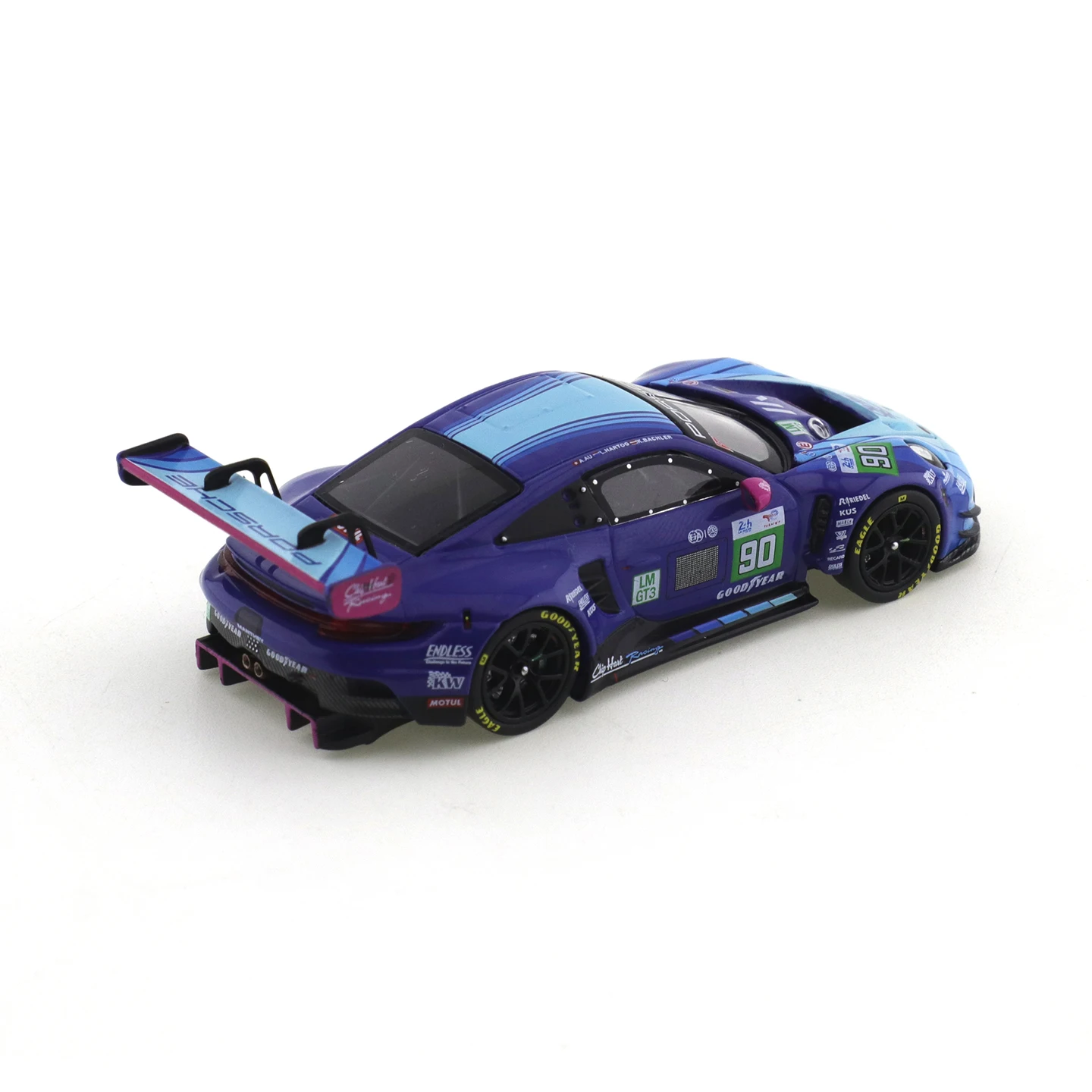 LeMans 24H Porsche 911 GT3 R Collectible 1:64 Scale Model Car