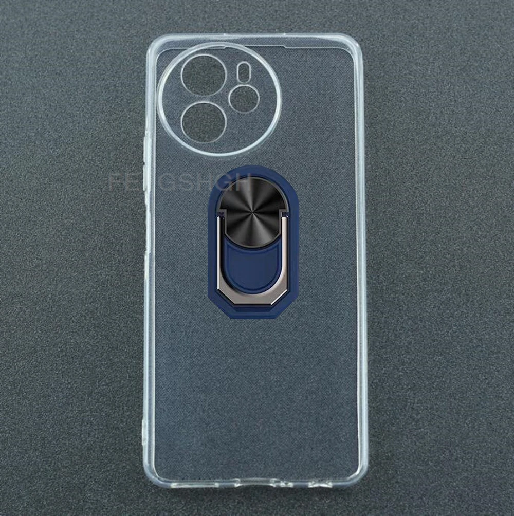 Blackview Shark 8 - 6.78 Back Finger Ring Soft TPU Silicone Case