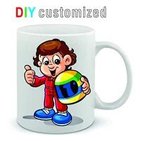DIY Customized mugs 350ML 12oz Ceramic Mug Print Picture Photo LOGO Text Coffee Milk Cup Souvenir Tea Cups Dropshipping 4