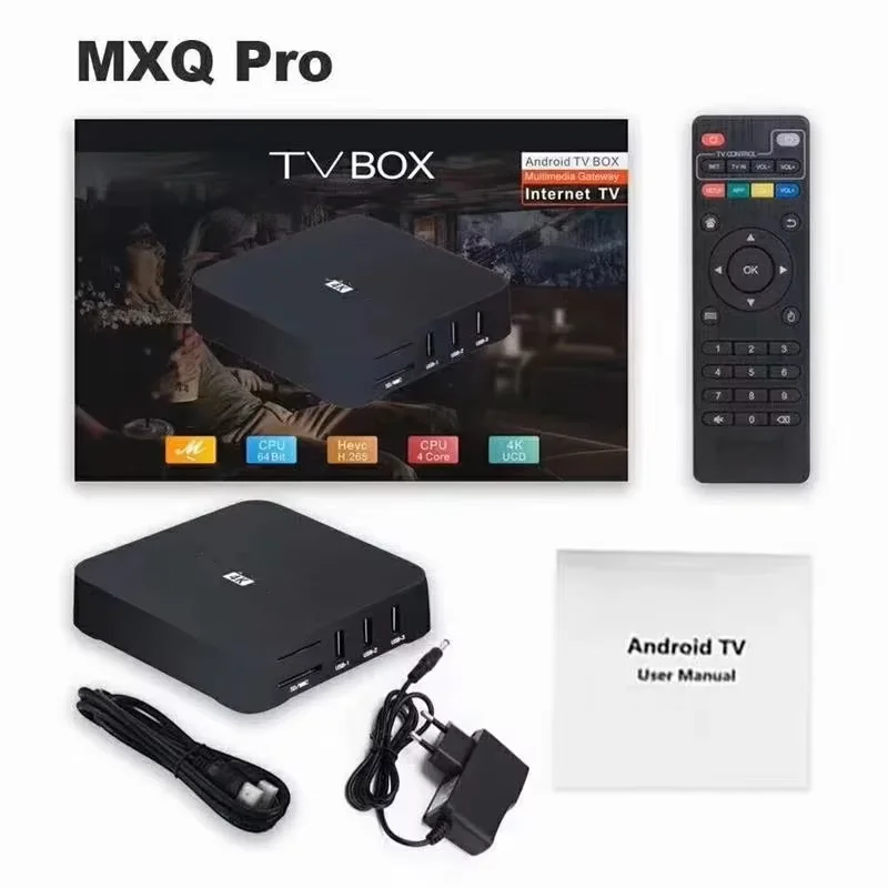 New Smart TV BOX Android 10 WiFi 1GB RAM 8GB ROM 3D Youtube Media Player 4K Set Top Box Smart Tv Box Upgraded Version