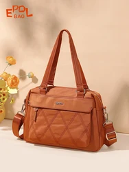 EPOL Shoulder bags for Women 2023 New Shopping Waterproof Fashionable Casual Laptop All-match High Quality Handbags 6071-10