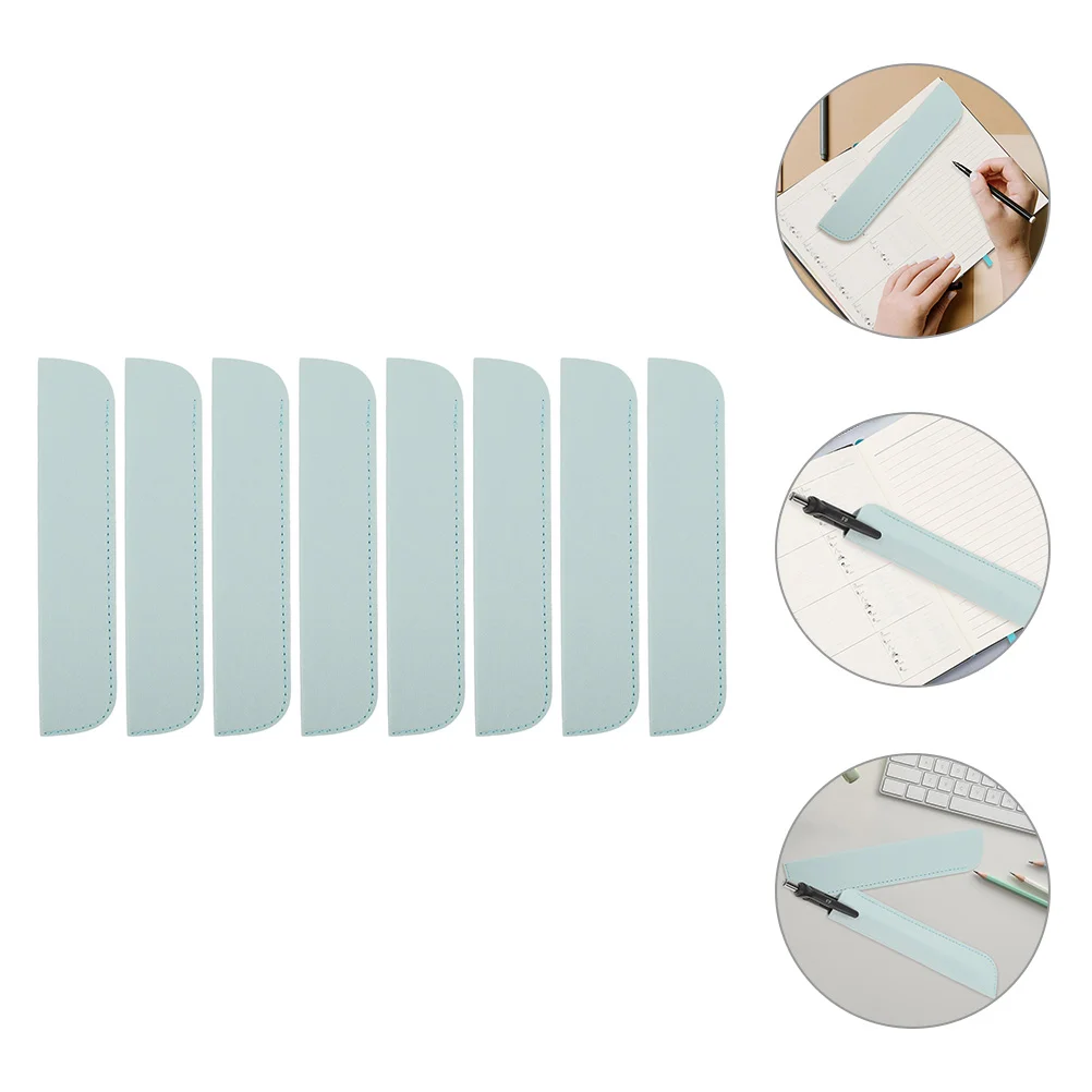 

8 Pcs Pen Case Pencil The Notebook Holder for Sleeve Fountain Pocket Protectors