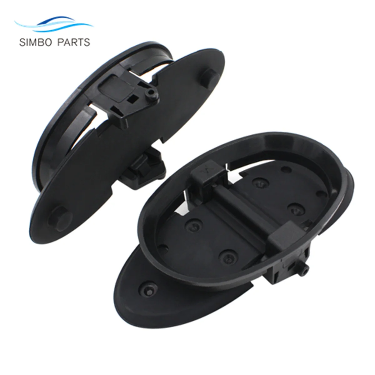 Set of 2 exhaust flapper water shutter for mercury marine mercruiser