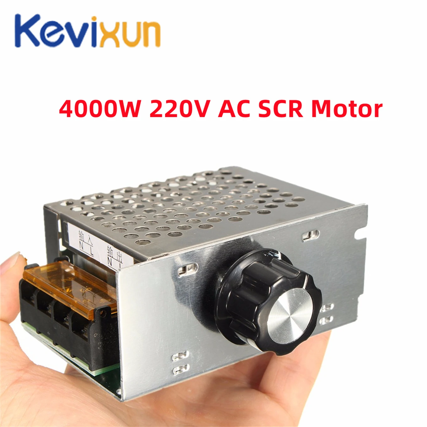 4000W220VACSCRMotorSpeedControllerModuleVoltageRegulator