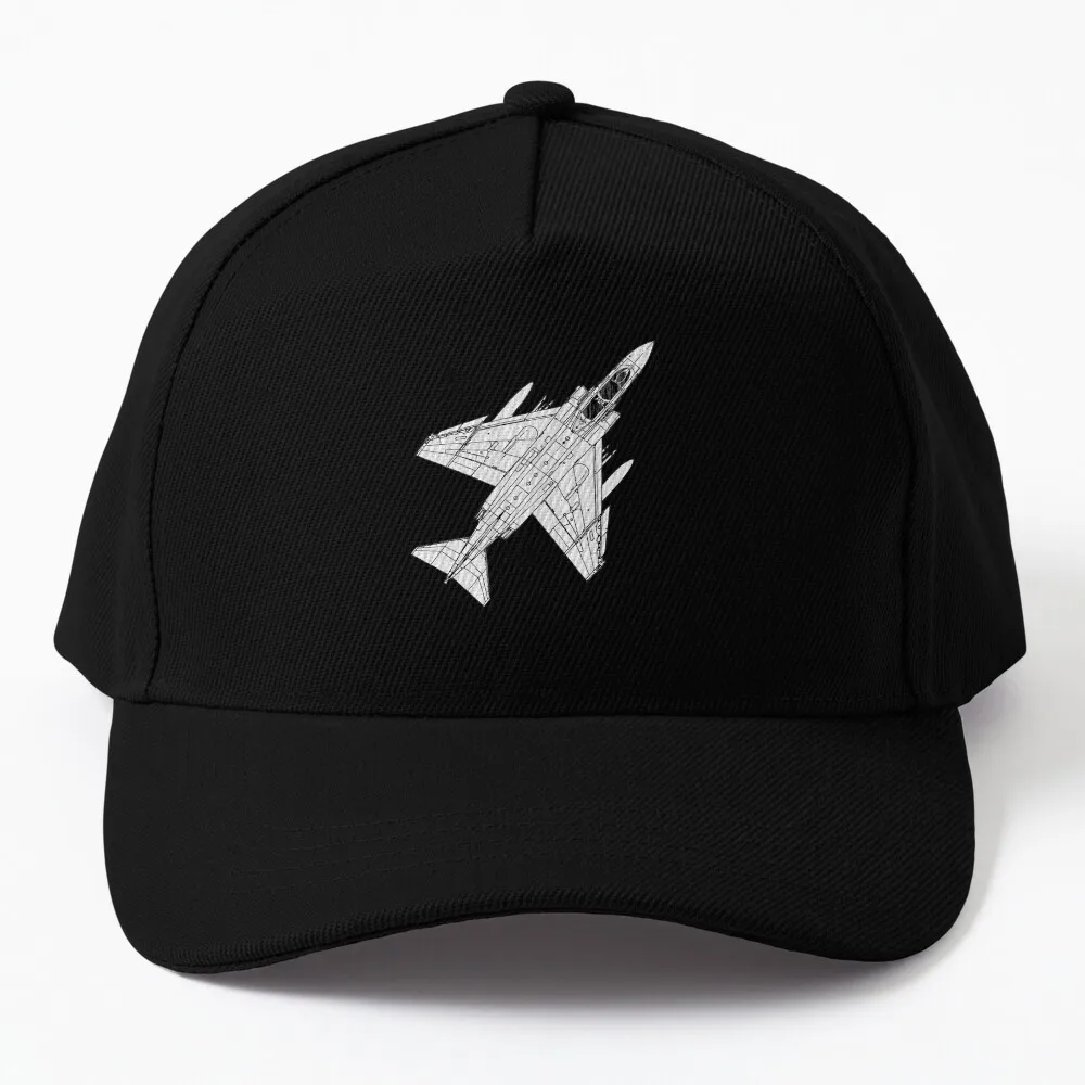 

F4 Phantom Fighter Aircraft Baseball Cap Icon Anime Hat Trucker Hat Men'S Caps Women'S