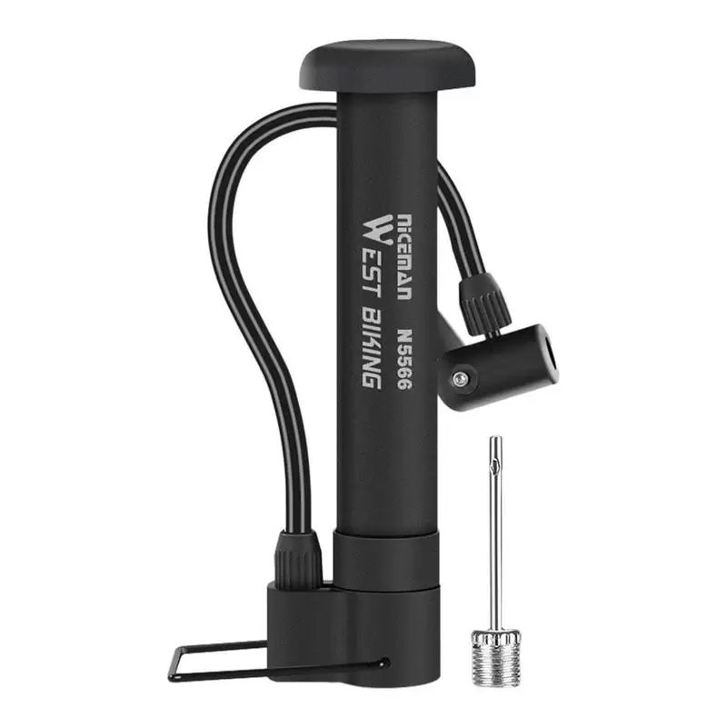 

Bike Air Pump Hand Held Air Pump With Needles Compact Air Pump Inflation Devices & Accessories For Sports Balls Bikes