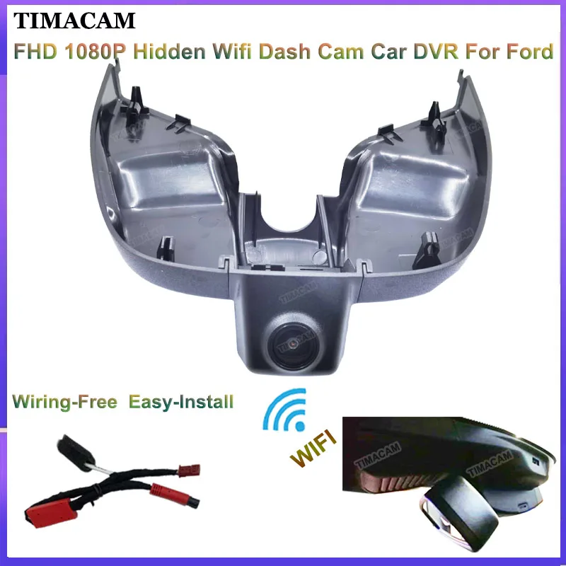 

TIMACAM Fo Ford Focus mk4 2018 2019 2020 2021 2022 2023 Dash Cam Camera FHD 1080P Wifi Car DVR Driving Recorder Easy to Install