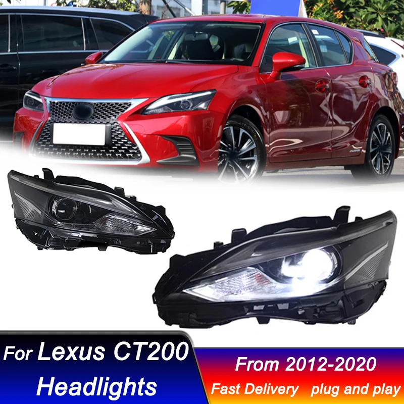 Car Led Headlights For LEXUS CT200 2012-2020 Upgraded new style