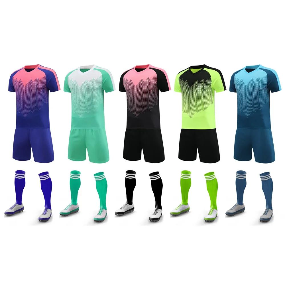 25 American children's clothing boy girl Fans shirt Training wear games Football Jersey sport Men Kids Kit Tops and shorts