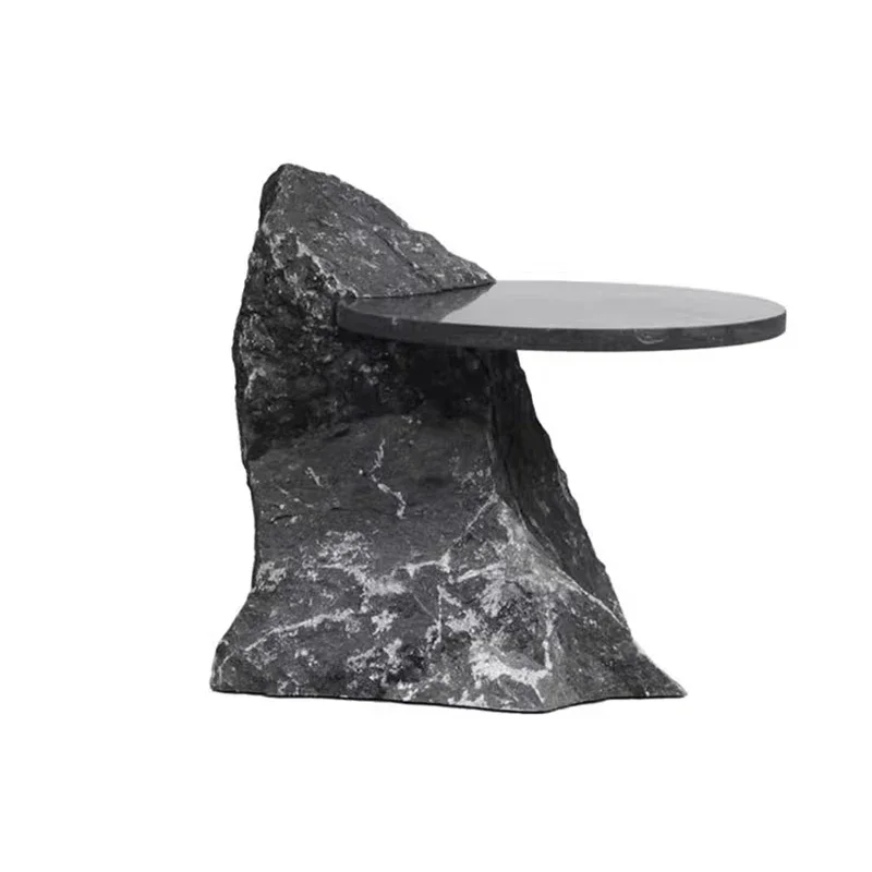 

Nordic Creative Silent Style Frp Electroplating Acrylic Tea Table