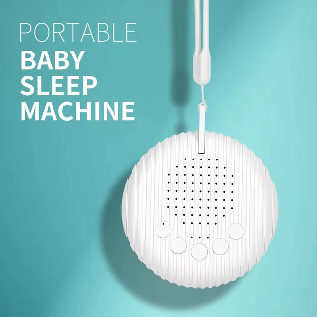 Máquina de ruido blanco para bebés y adultos, dispositivo de sonido de  apagado temporizado recargable por USB, Monitor de relajación para bebés y  adultos - AliExpress