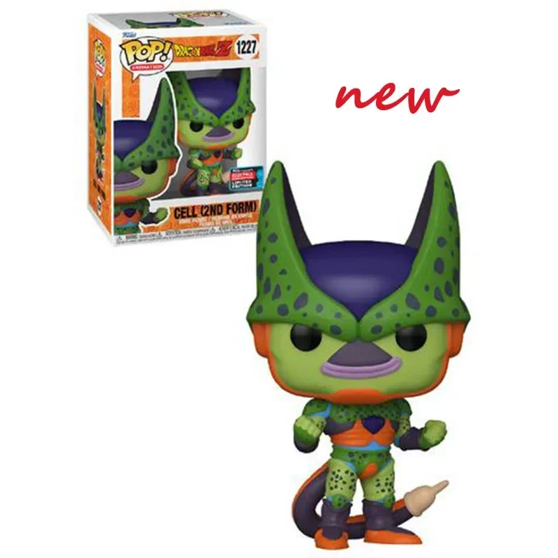 thumbnail image 4 of Funko Dragon Ball Perfect Cell 2ND FORM 1227# Perfect Cell 13# 759# Muñecas de vinilo POP PVC Figura Brinquedos Colección Modelo Juguete, 4 of 5