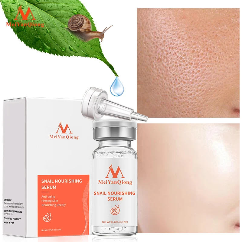 Snail 100% Essence Hyaluronic Acid Liquid Whitening Spot Essence Shrink Pores Ampoule Anti-acne Regenerative Essence