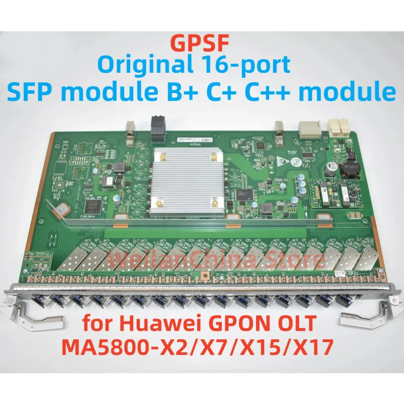 Оригинальная 16-портовая визитная карточка GPSF для SFP-модуля C + C ++, модуль GPON OLT MA5800-X2 MA5800-X7 MA5800-X15