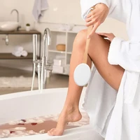 Lotion Applicator For Back, Feet, 4 Replaceable Pads, 1 Long Handle, Back Lotion Applicator For Seniors, Women 2
