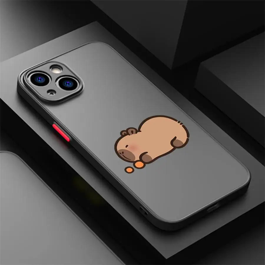 Cute Capybara Lovely Soft Cover Case