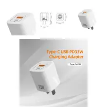 

Compact Lightweight Intelligent Recognition QC3.0 Type-C USB Phone Charger Phone Accessories Phone Charger Phone Charger