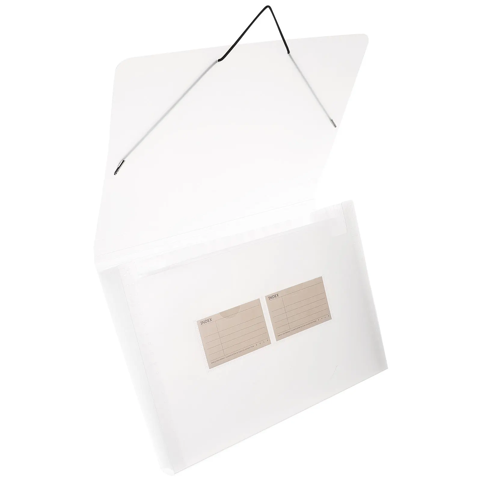 다층 아코디언 파일 폴더 플라스틱 영수증 정리함 청구서 홀더 쿠폰 컨테이너 휴대용 파일 폴더 사무실 학교