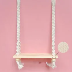Baby Photography Wooden Swing Chair Prop (Style A)