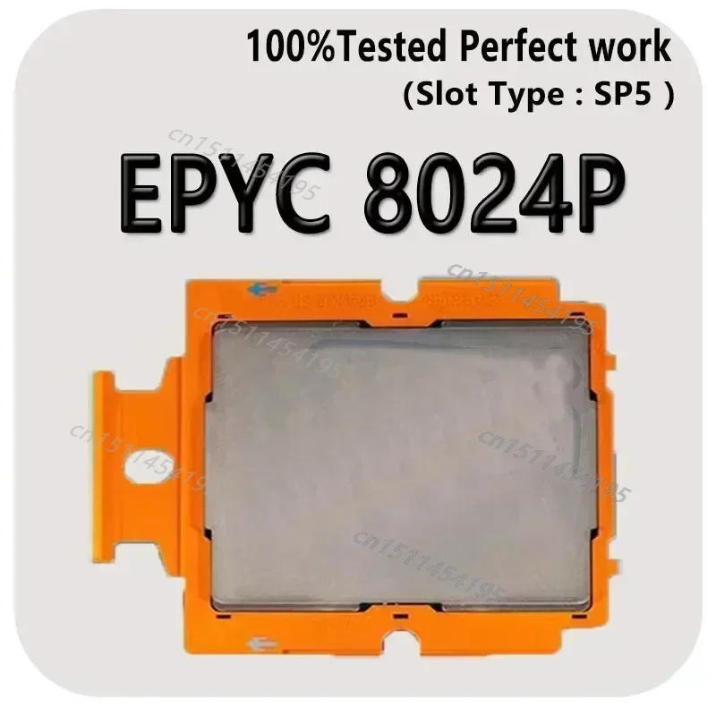 고품질 EPYC 8024P 버전 8C/8T 3.0GHZ 캐시 TDP SP5 소켓 서버 기가바이트 MZ73-LM1 마더보드 사용