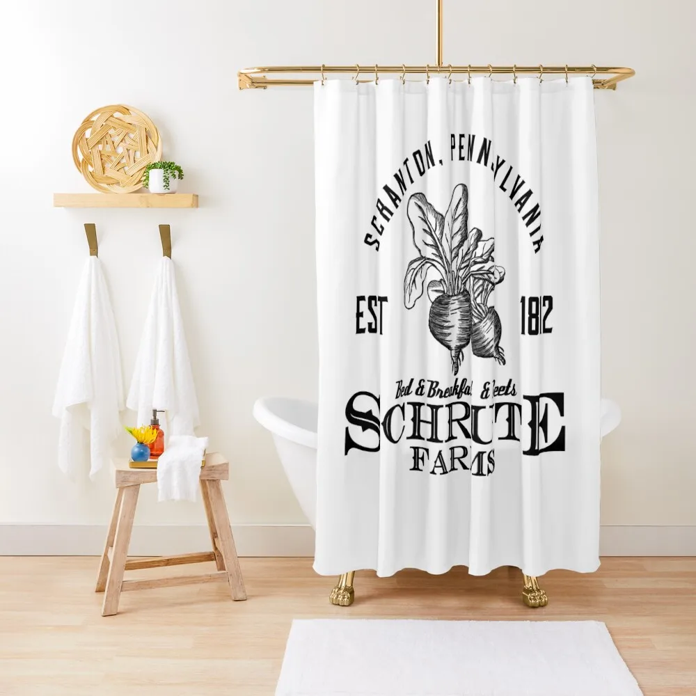 

Bed Breakfast Beets - Schrute Farms Shower Curtain Bathroom And Shower Products Bathroom Curtain For Shower