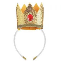 Peach Cosplay Princess Crown Headband Custome Photography Props Girls Halloween Carnival Party Role Suit Headwear Accessories 5