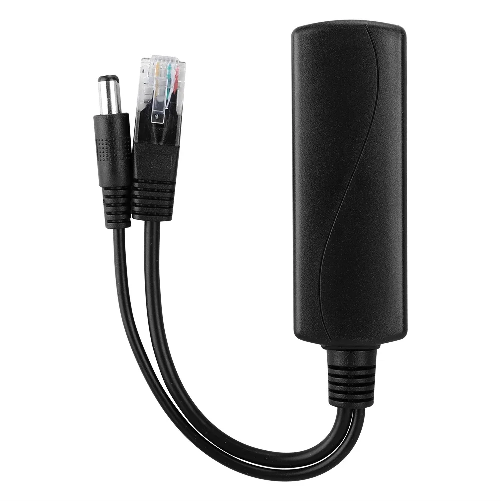 48V To 12V POE Connectors Adapter Cable Splitter Injector Power Supply for Huawei for Hikvision
