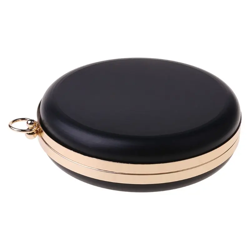 

18cm Metal Clasps Dinner Round Box Purses Frame Handles for DIY Handbags Kiss Tw