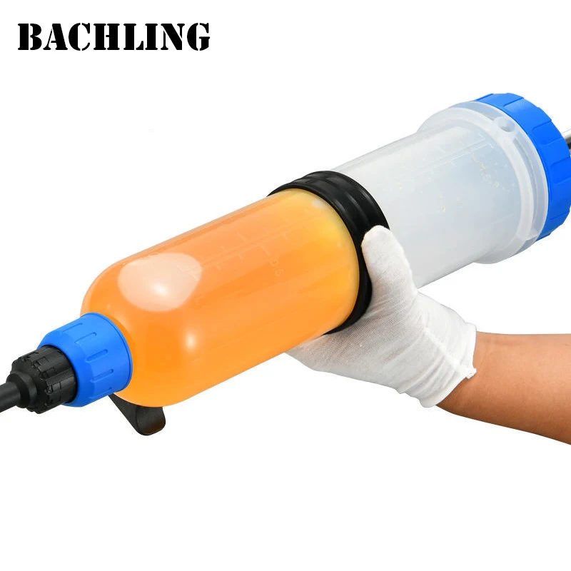 100/200/500/1500ml Car Engine Oil Change Syringe Bottle Transfer Automotive Fuel Extraction Pump Hand Tool Oil Extractor Pump