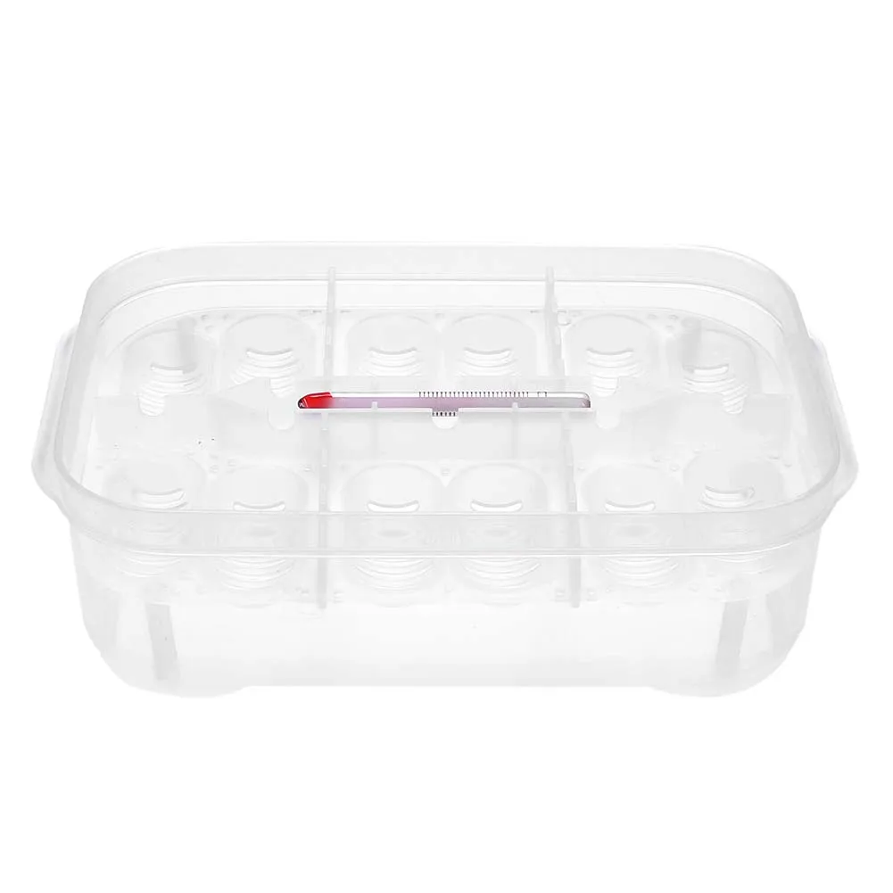 Reptiles Eggs Breeding Hatcher Case 12 Grids