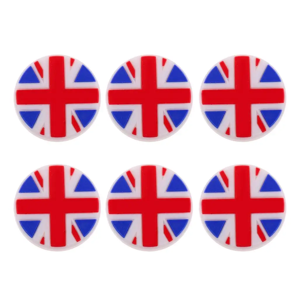 

5 Pieces / 6 Pieces Silicone Tennis Racquet Vibration Dampener Shock Absorber Damper
