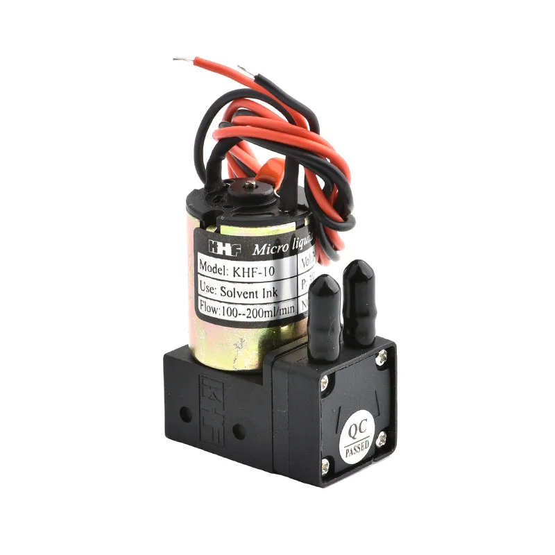 Bomba Líquida Pequena do Diafragma de Peças Khf 24v dc 3w 100200 ml Min Micro para Impressoras Solventes de Eco do Grande Formato