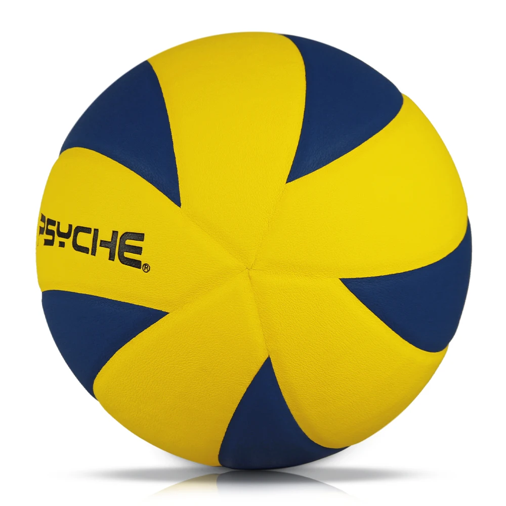 Psyche PU Leather Volleyball Soft Touch Material Professional Volleyball Size 5 Indoor Outdoor Match Ball